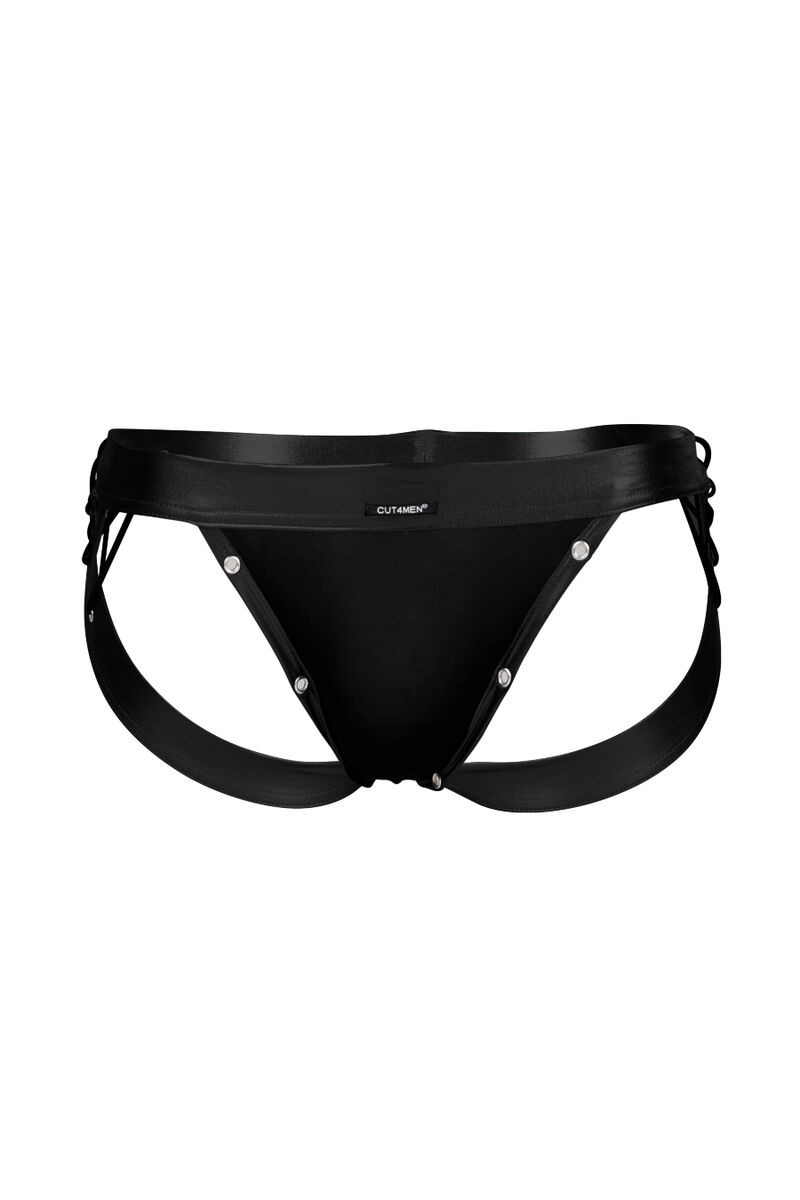 CUT4MEN JOCKSTRAP DESIRE CUERO AZUL XL