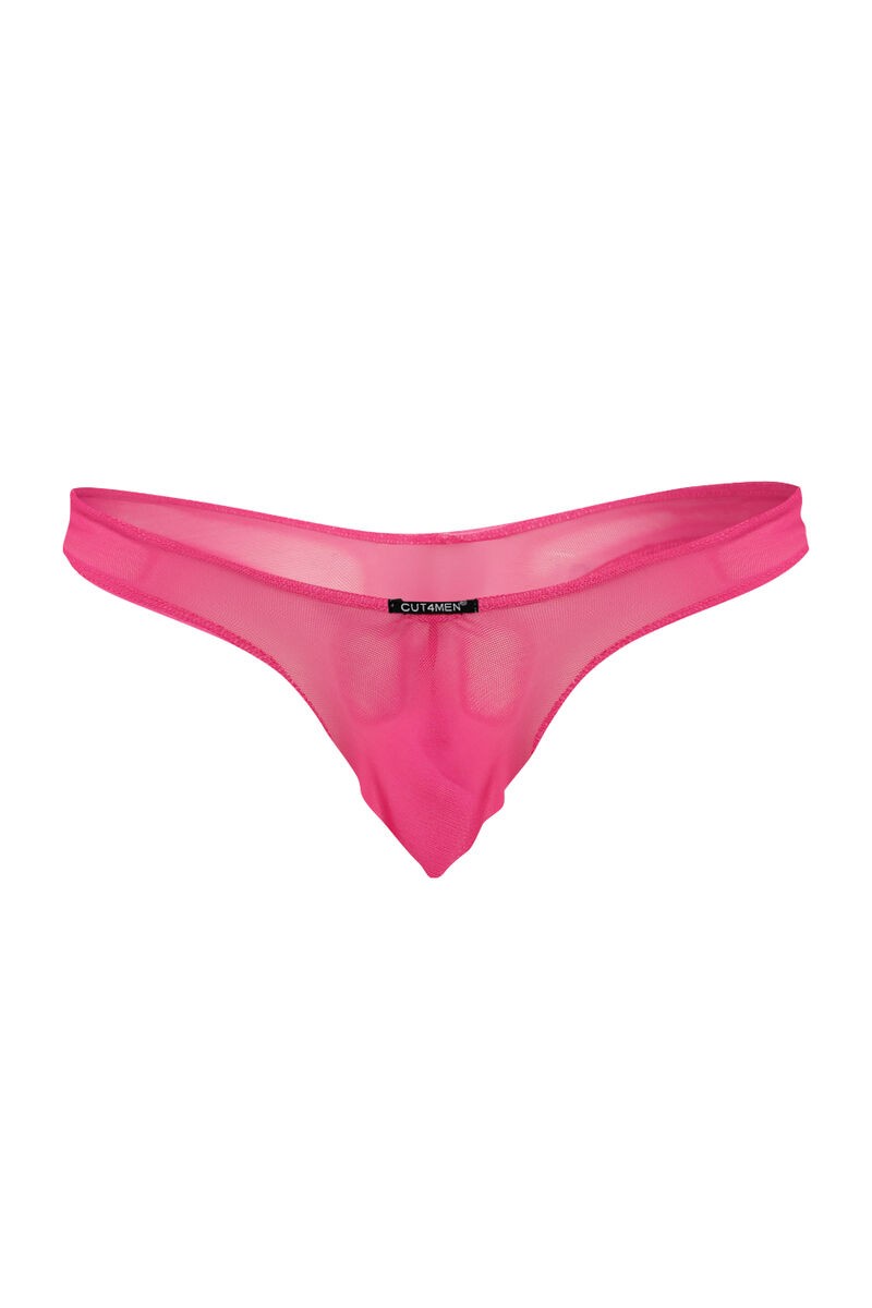 CUT4MEN TANGA CON REALCE FUCSIA S