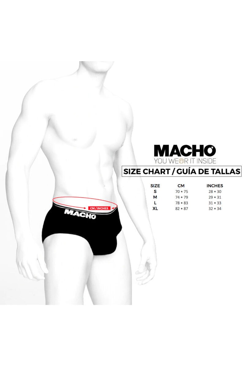 MACHO MX24NB SLIP NEGRO