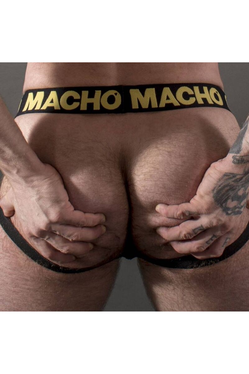 MACHO MX25AC JOCK CUERO AMARILLO S