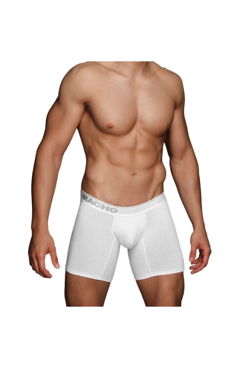 MACHO MC087 BOXER LARGO BLANCO TALLA L