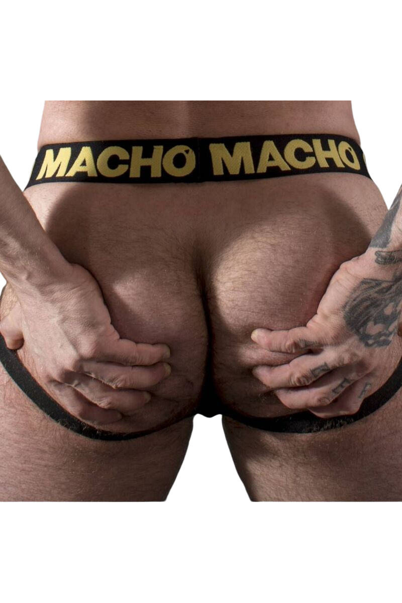 MACHO MX25AC JOCK CUERO AMARILLO S