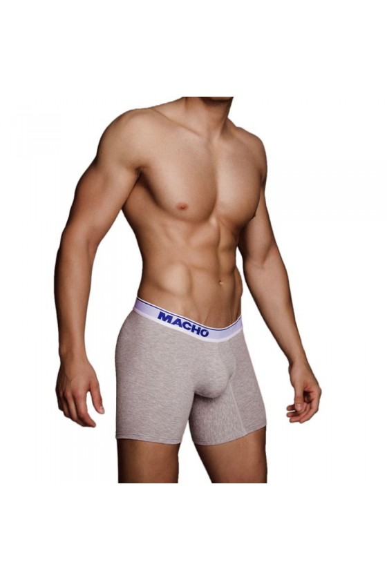 MACHO MC087 BOXER LARGO GRIS TALLA S