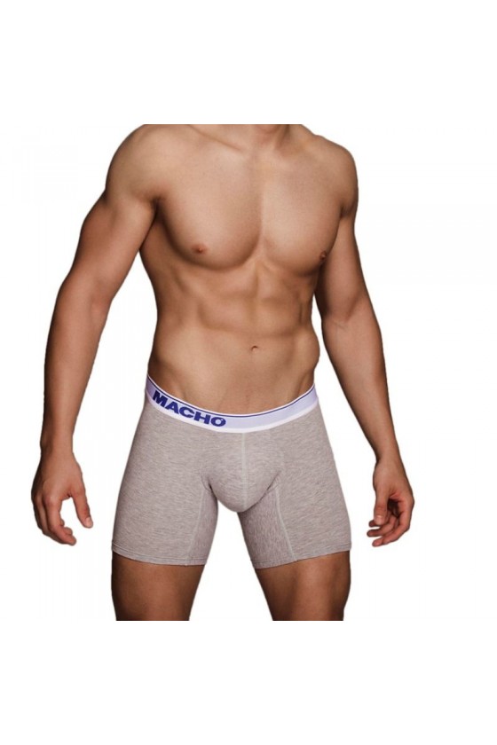 MACHO MC087 BOXER LARGO GRIS TALLA S