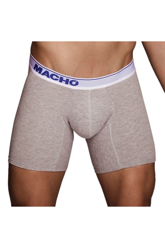 MACHO MC087 BOXER LARGO GRIS TALLA S