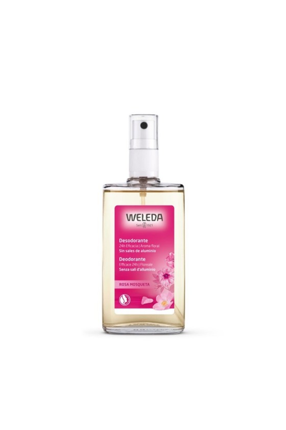 Desodorante de rosa spray 100ml Weleda