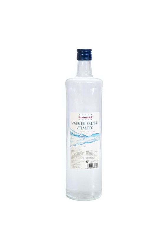 Agua del oceano atlantico 1L Algamar